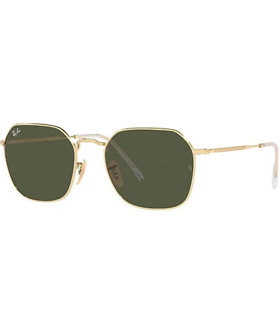 Ray-Ban Unisex Jim 0RB3694 53mm Square Sunglasses