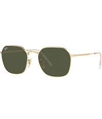 Ray-Ban Unisex Jim 0RB3694 53mm Square Sunglasses
