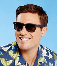 Ray-Ban Unisex Justin Tortoise Polarized Square Sunglasses