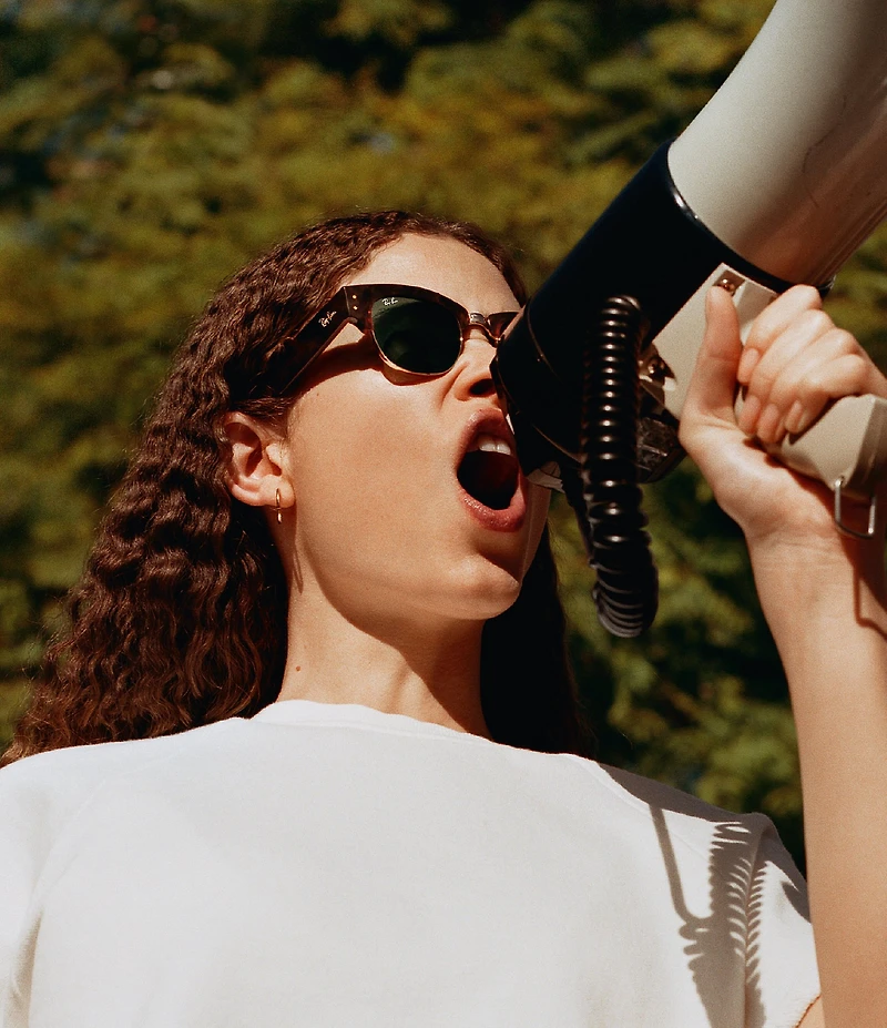 Ray-Ban Unisex Mega Clubmaster 53mm Sunglasses