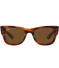 Ray-Ban Unisex Mega Wayfarer 52mm Polarized Square Sunglasses