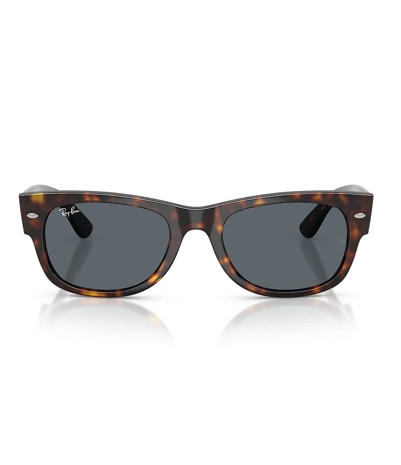 Ray-Ban Unisex Mega Wayfarer II 0832S 55mm Havana Square Sunglasses