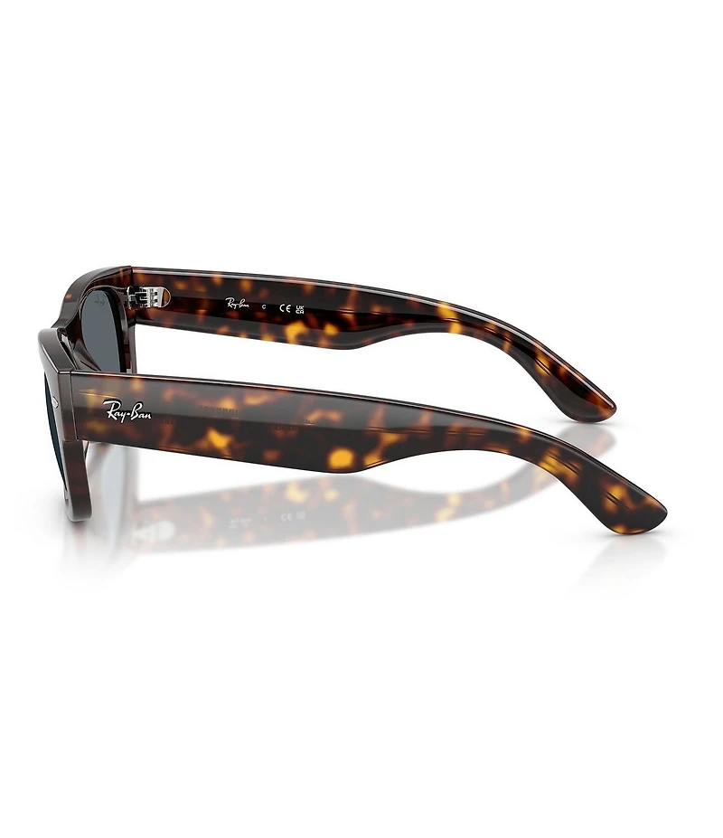Ray-Ban Unisex Mega Wayfarer II 0832S 55mm Havana Square Sunglasses