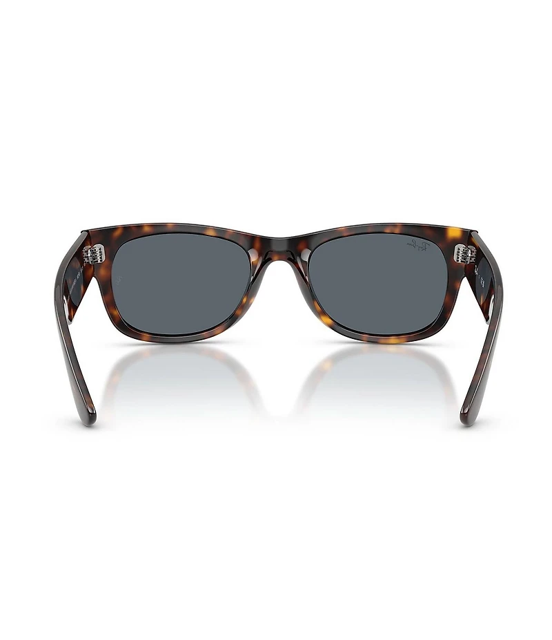 Ray-Ban Unisex Mega Wayfarer II 0832S 55mm Havana Square Sunglasses