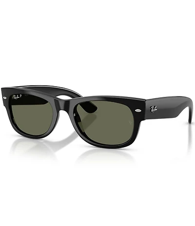 Ray-Ban Unisex Mega Wayfarer II 0832S 55mm Polarized Sunglasses