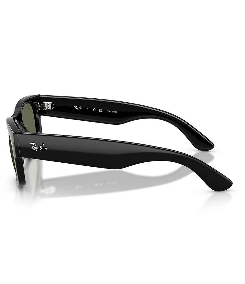 Ray-Ban Unisex Mega Wayfarer II 0832S 55mm Polarized Sunglasses