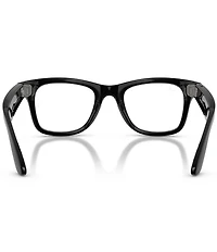 Ray-Ban Unisex Meta Gen 2 50mm Polarized Wayfarer Glasses