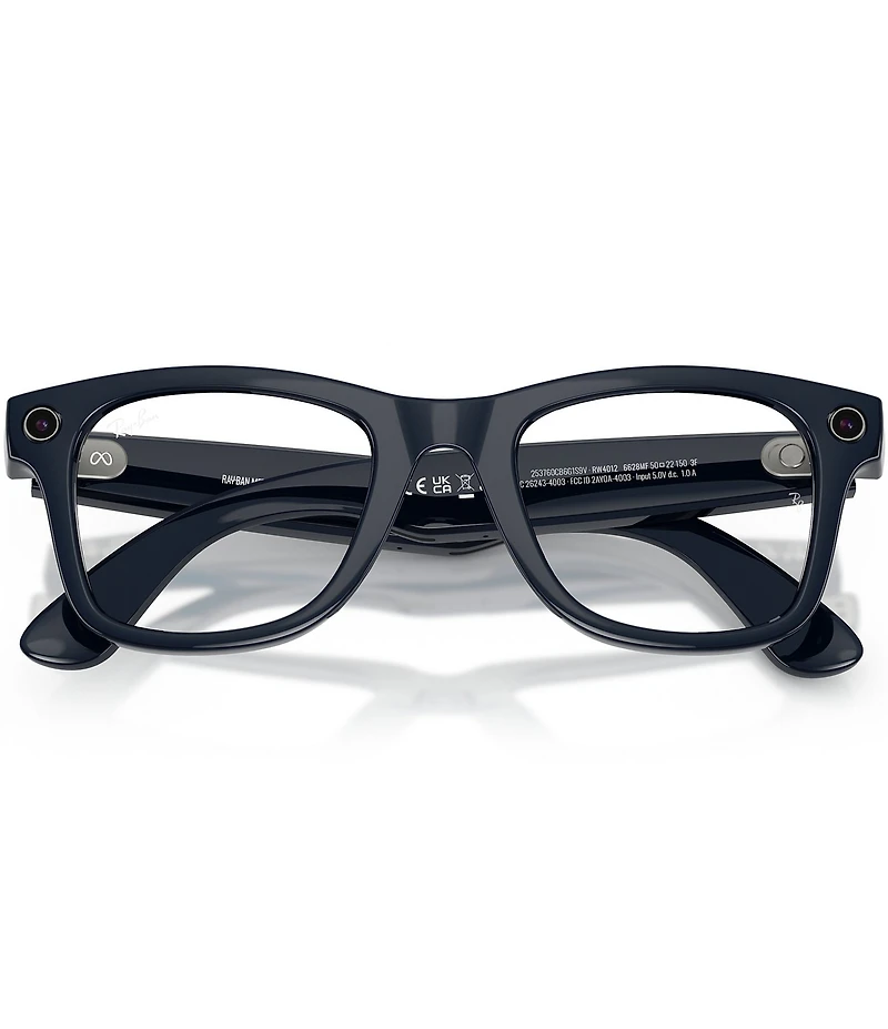 Ray-Ban Unisex Meta Gen 2 50mm Wayfarer Transition Lens Glasses