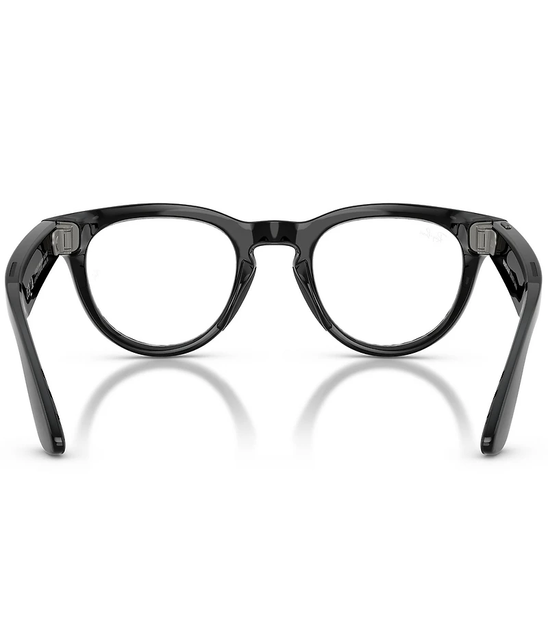 Ray-Ban Unisex Meta Gen 2 Headliner 50mm Round Transition Lens Glasses