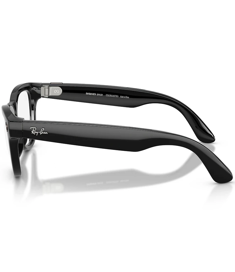 Ray-Ban Unisex Meta Gen 2 Skyler 50mm Round Transition Lens Glasses