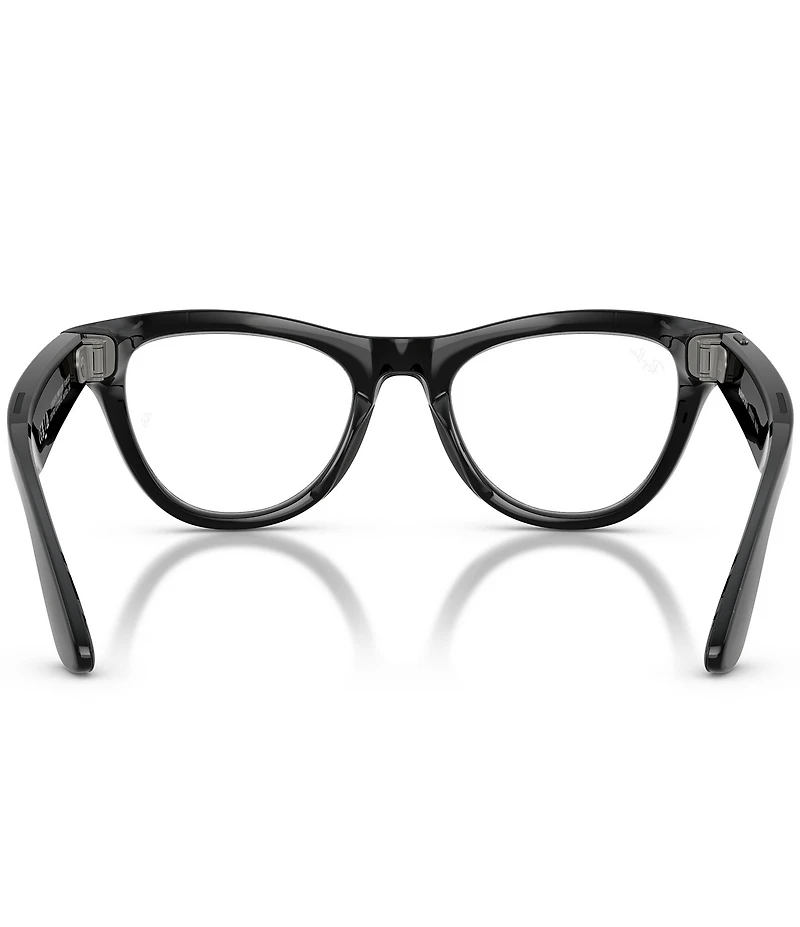 Ray-Ban Unisex Meta Gen 2 Skyler 50mm Round Transition Lens Glasses