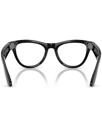 Ray-Ban Unisex Meta Gen 2 Skyler 50mm Round Transition Lens Glasses