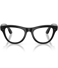 Ray-Ban Unisex Meta Gen 2 Skyler 50mm Round Transition Lens Glasses