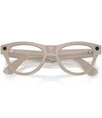 Ray-Ban Unisex Meta Gen 2 Skyler 50mm Round Transition Lens Glasses