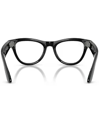Ray-Ban Unisex Meta Gen 2 Skyler 50mm Round Transition Lens Glasses