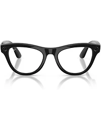 Ray-Ban Unisex Meta Gen 2 Skyler 50mm Round Transition Lens Glasses