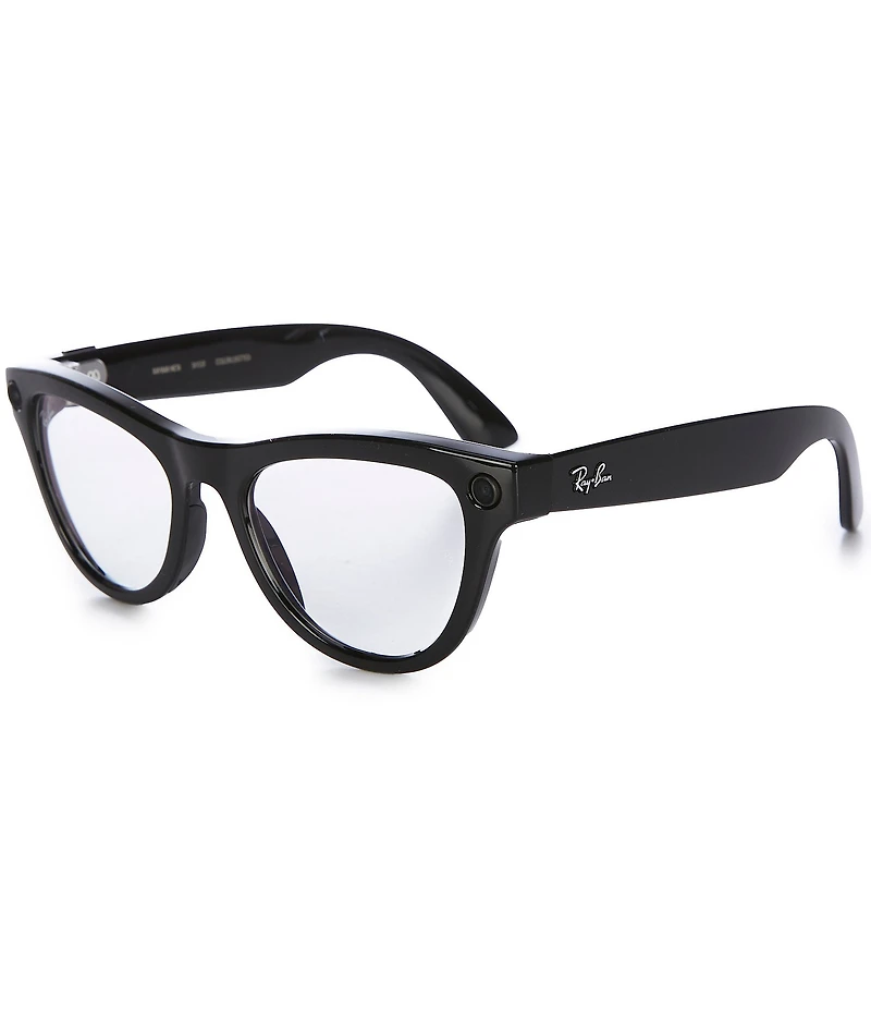 Ray-Ban Unisex Meta Skyler AI 52mm Cat Eye Glasses