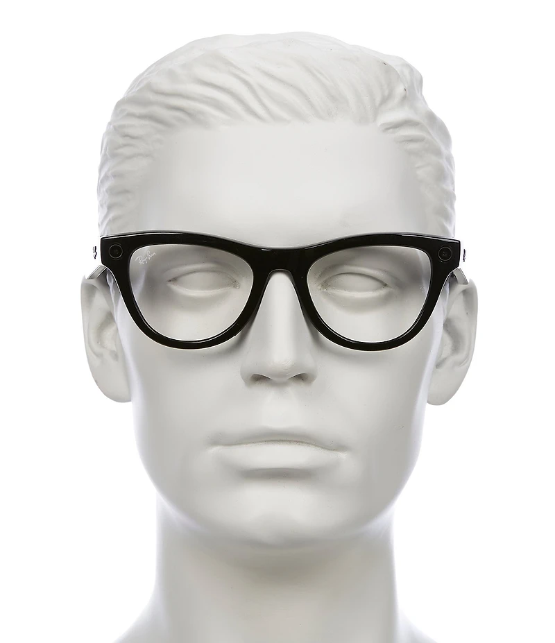 Ray-Ban Unisex Meta Skyler AI 52mm Cat Eye Glasses