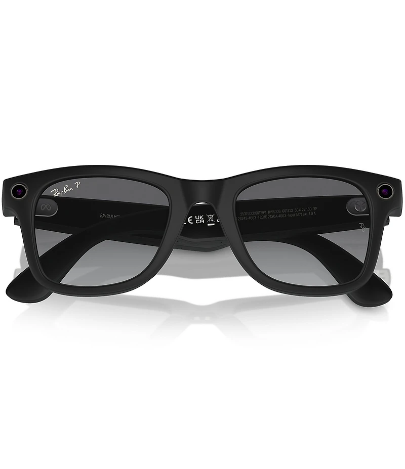 Ray-Ban Unisex Meta Wayfarer AI 50mm Glasses