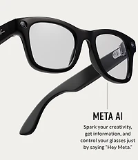 Ray-Ban Unisex Meta Wayfarer AI 50mm Polarized Glasses