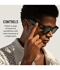 Ray-Ban Unisex Meta Wayfarer AI 50mm Polarized Glasses