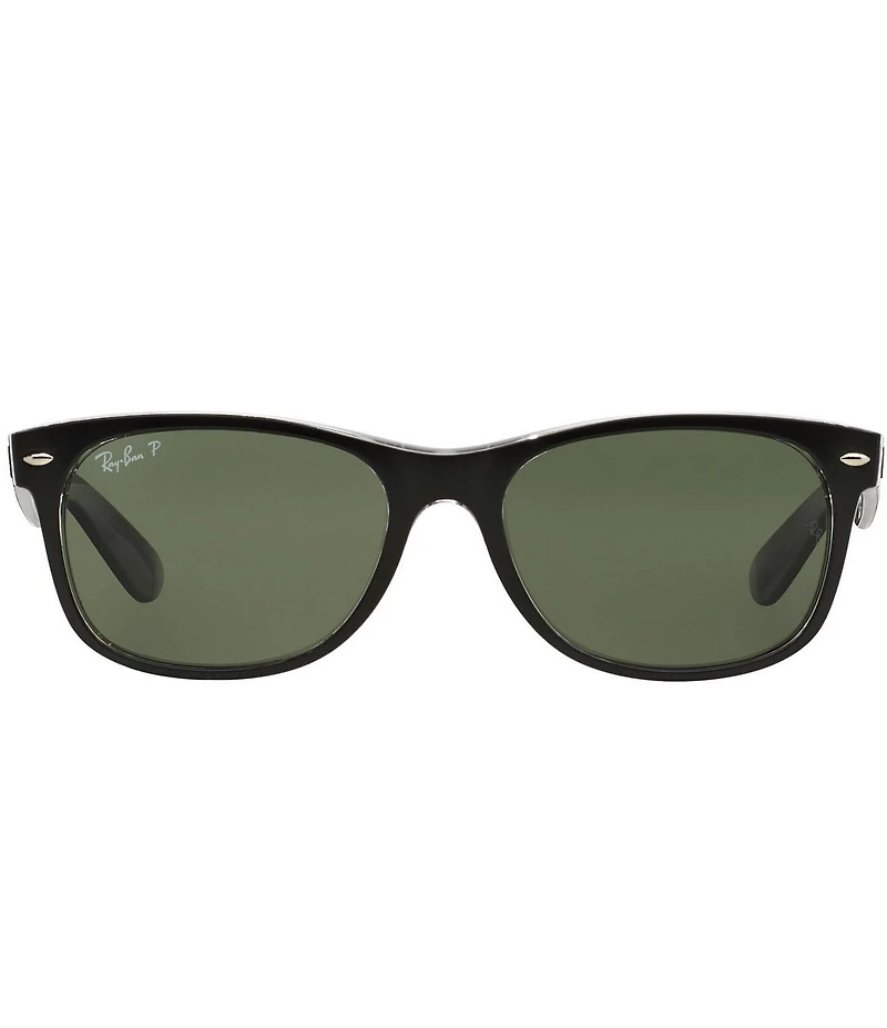 Ray-Ban Unisex New Wayfarer 55mm Polarized Square Sunglasses