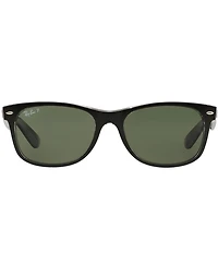 Ray-Ban Unisex New Wayfarer 55mm Polarized Square Sunglasses