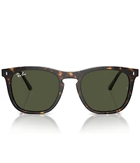 Ray-Ban Unisex RB2210 53mm Havana Square Sunglasses