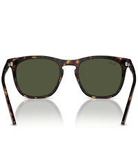 Ray-Ban Unisex RB2210 53mm Havana Square Sunglasses