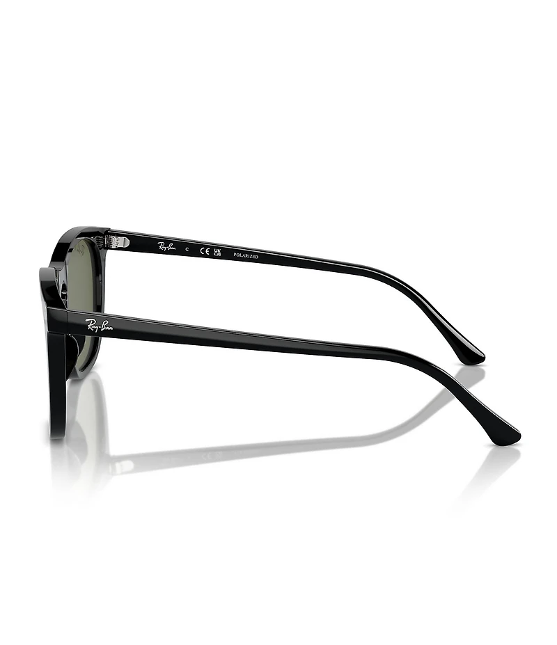Ray-Ban Unisex RB2210 53mm Polarized Square Sunglasses
