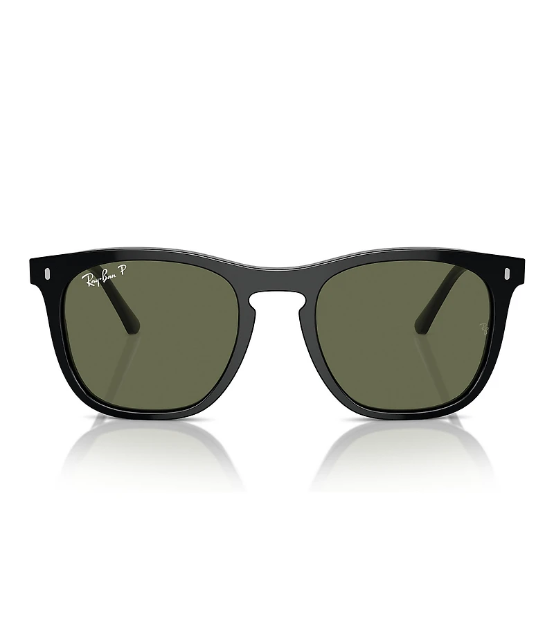 Ray-Ban Unisex RB2210 53mm Polarized Square Sunglasses