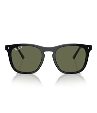 Ray-Ban Unisex RB2210 53mm Polarized Square Sunglasses