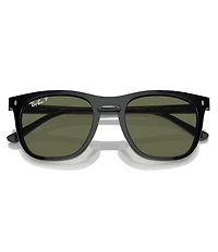Ray-Ban Unisex RB2210 53mm Polarized Square Sunglasses