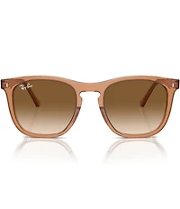Ray-Ban Unisex RB2210 53mm Transparent Square Gradient Sunglasses