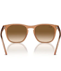 Ray-Ban Unisex RB2210 53mm Transparent Square Gradient Sunglasses