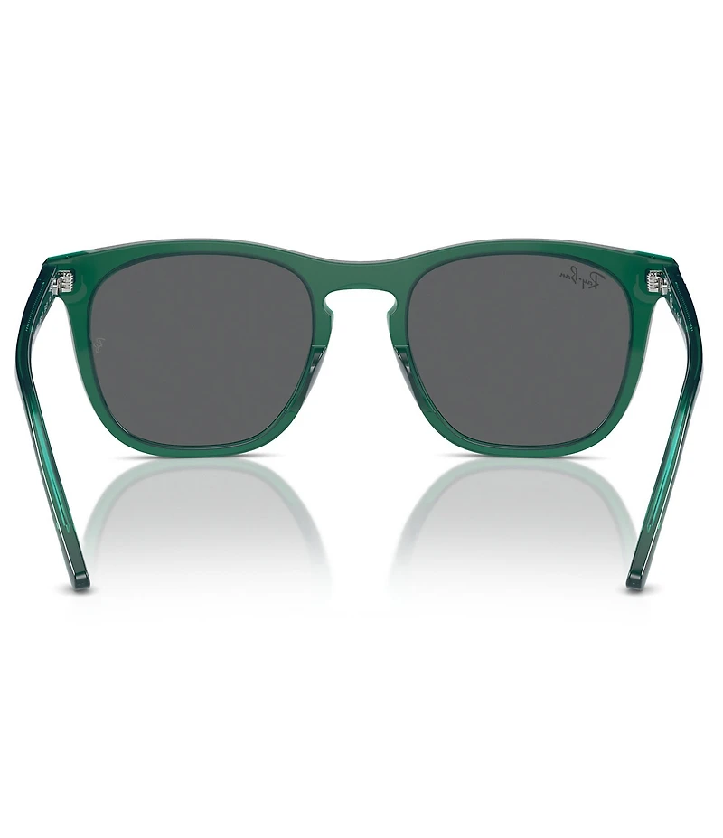 Ray-Ban Unisex RB2210 53mm Transparent Square Sunglasses