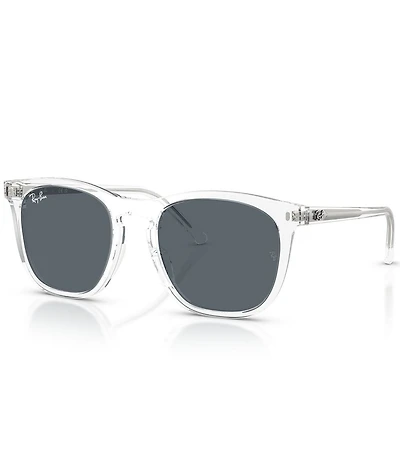 Ray-Ban Unisex RB2210 53mm Transparent Square Sunglasses