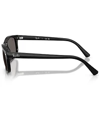 Ray-Ban Unisex RB2224F 60mm Rectangle Sunglasses