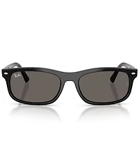 Ray-Ban Unisex RB2224F 60mm Rectangle Sunglasses