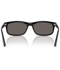 Ray-Ban Unisex RB2224F 60mm Rectangle Sunglasses