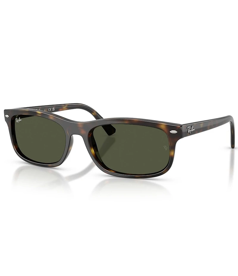 Ray-Ban Unisex RB2224F 60mm Rectangle Sunglasses