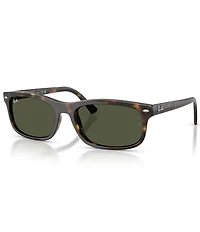 Ray-Ban Unisex RB2224F 60mm Rectangle Sunglasses