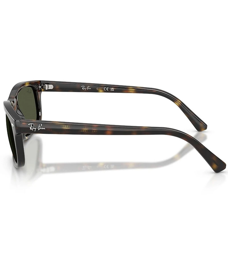 Ray-Ban Unisex RB2224F 60mm Rectangle Sunglasses