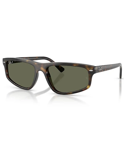 Ray-Ban Unisex RB2225 59mm Polarized Geometric Sunglasses