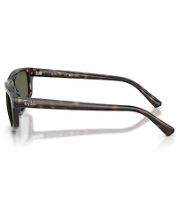 Ray-Ban Unisex RB2225 59mm Polarized Geometric Sunglasses