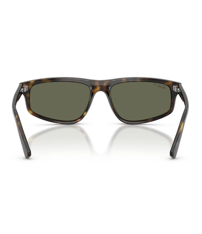 Ray-Ban Unisex RB2225 59mm Polarized Geometric Sunglasses