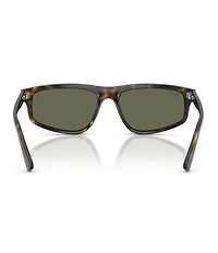 Ray-Ban Unisex RB2225 59mm Polarized Geometric Sunglasses