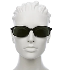 Ray-Ban Unisex RB2232 56mm Irregular Rectangle Sunglasses