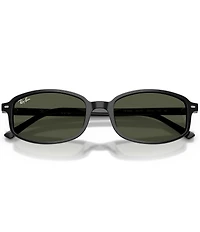 Ray-Ban Unisex RB2232 56mm Irregular Rectangle Sunglasses