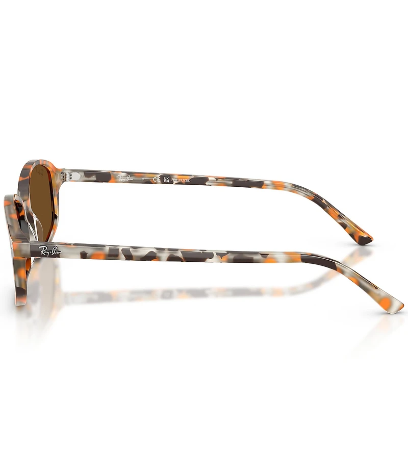 Ray-Ban Unisex RB2232 56mm Rectangle Polarized Sunglasses